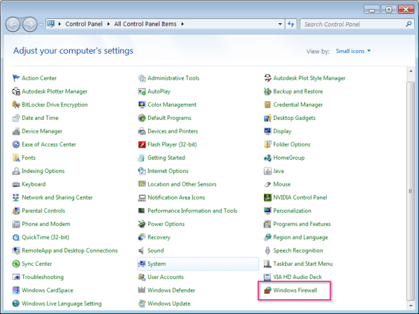 control panel windows 7 firewall icon 600x450 1