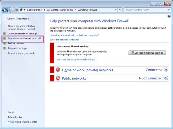 How To Control your Windows 7 Firewall—A Review