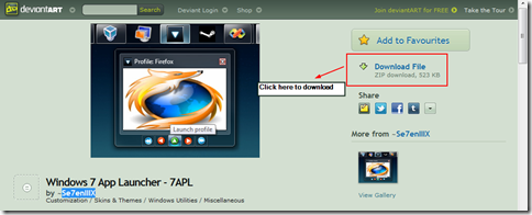download windows 7 application launcher thumb 1