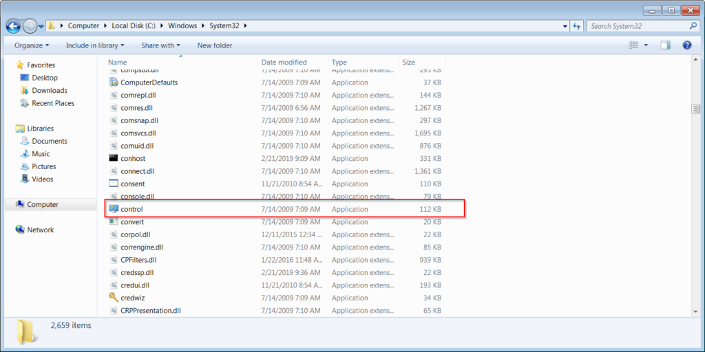 How to Open Control Panel in Windows 7 3 open control panel from system folder windows 7