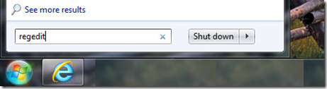 windows 7 regedit