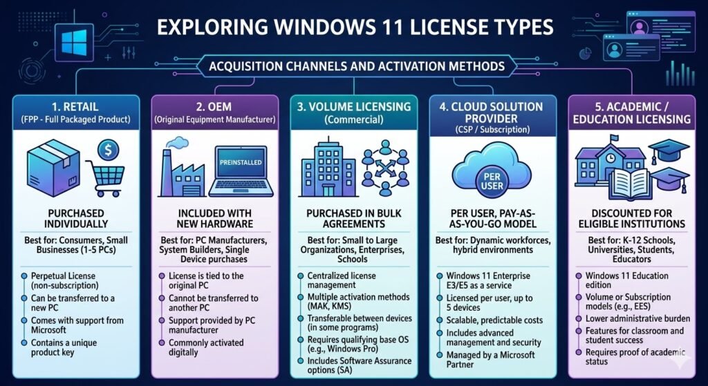 Buy Windows 11 License Cheap and Genuine—Every Option Ranked From $0 to $199 2 buy windows 11 license cheap genuine from different licenses in 2026