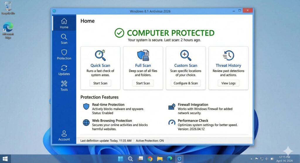Best Antivirus Software for Windows 8.1 in 2026 — 7 Top Picks: Free Antivirus and Paid Protection Ranked 1 windows 8 1 av 2026